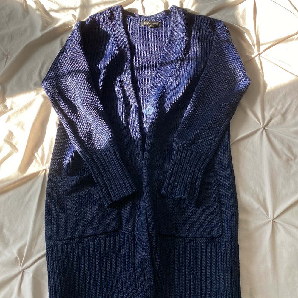 Banana Republic cardigan.